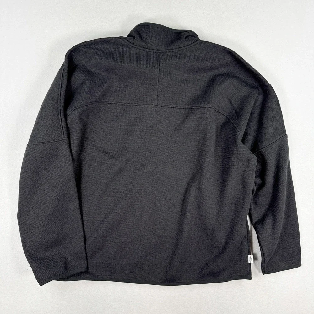 The North Face Front Range Fleece Jacket 1/4 Zip Size 3XL Tnf Black Heather NEW
